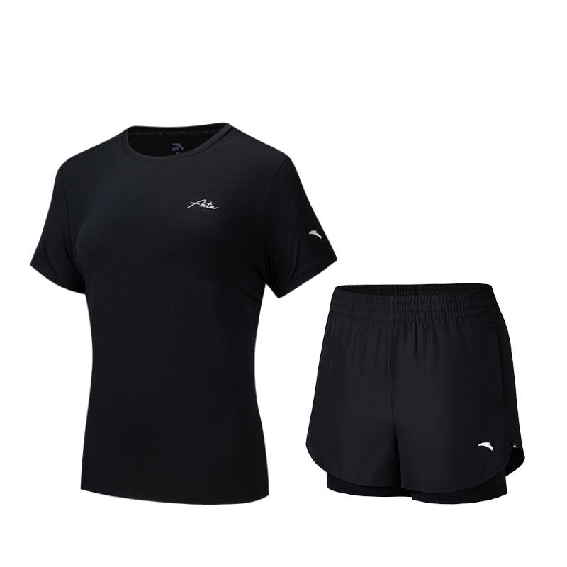 ANTA Anta Variety Training Collection Casual Suit Women's Basic Black