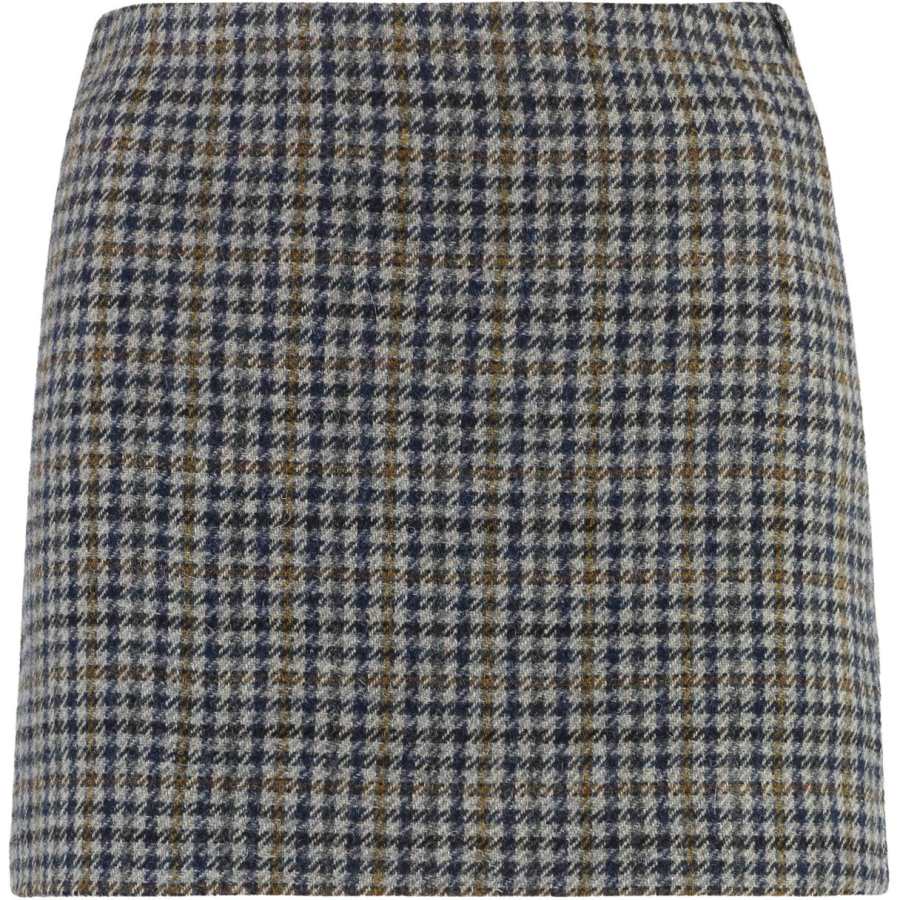 PAROSH Casual Short Skirts Women's Gray