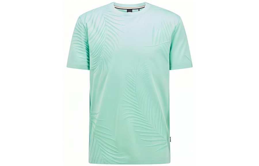 HUGO BOSS SS22 T Shirt Men's Light Green