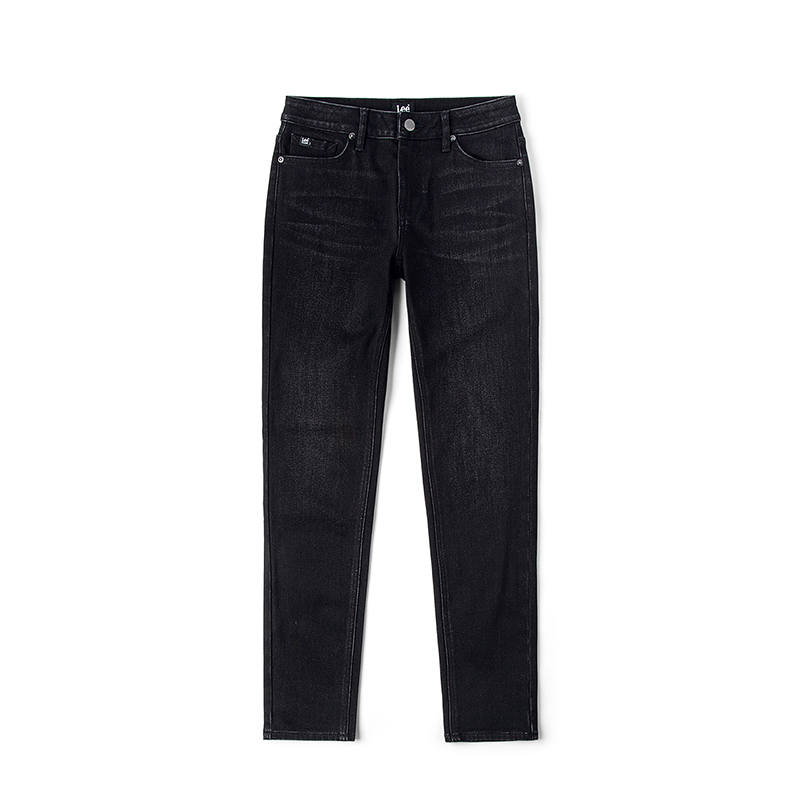 Lee Lee Jeans Women's Black Thickened Pencil Pants
