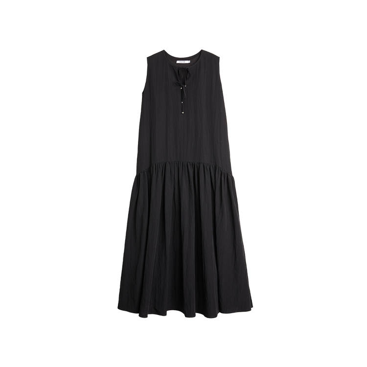 ELLE Sleeveless Dresses Women's Crew Neck Thin