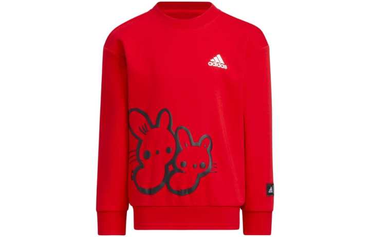 Adidas Adidas Kids Sweatshirts Crew Neck Moderate