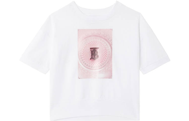 Burberry Kids T Shirts Crew Neck Moderate