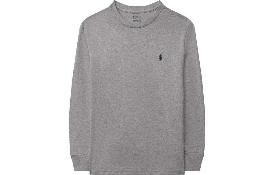 Polo Ralph Lauren T Shirt Classic Version Gray Teenagers
