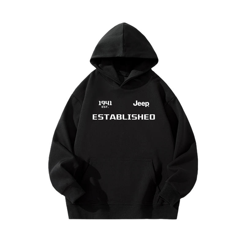 Jeep Grade School Sweatshirts Hooded Moderate