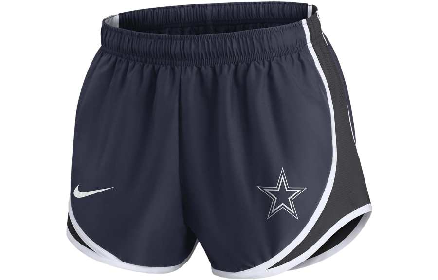 Nike Nike Sports Shorts Women's Marine Blue Moderate Knitted Shorts