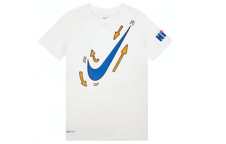 Nike Nike Kids T Shirts Crew Neck Moderate
