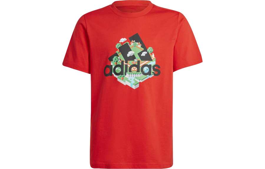 Adidas Adidas X LEGO Grade School T Shirts Crew Neck Moderate