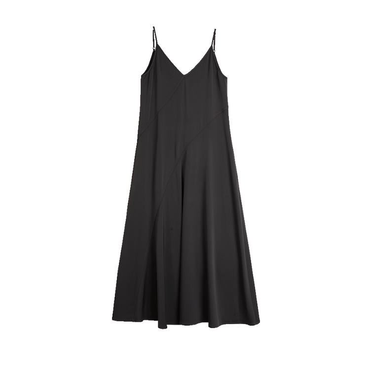 ELLE Slip Dress Women's Medium Gray