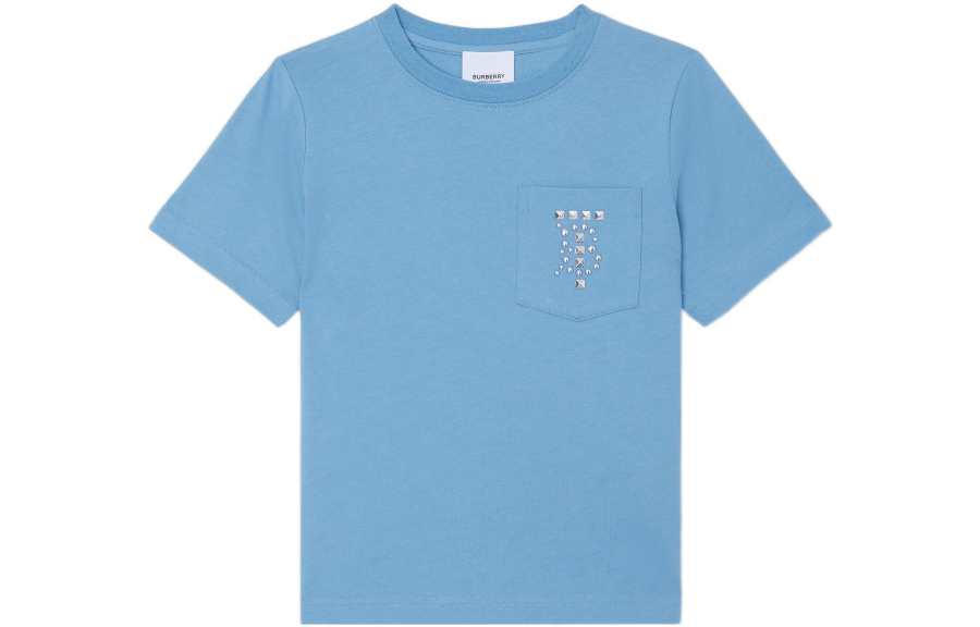 Burberry T Shirt SS22 Harbor Blue Kids'