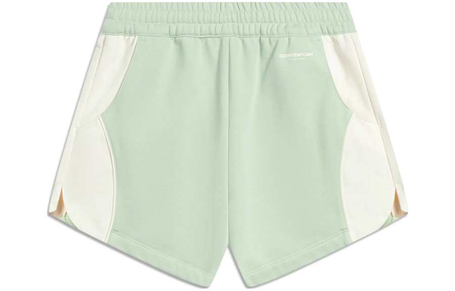 Li-Ning Li Ning x HZW, CF Tracing Sports Shorts Women's Foam Green