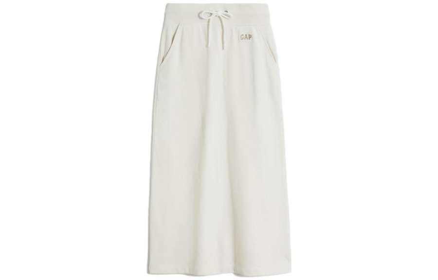 GAP Casual Long Skirts Women's Gray White Moderate Long Other
