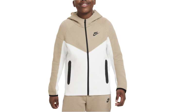 Nike Nike Jacket Sportswear Tech Fleece Khaki Kids'