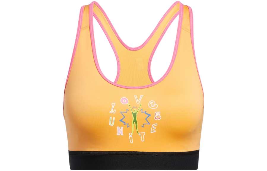Adidas Adidas Sleeveless Sports Shirts Women's Orange