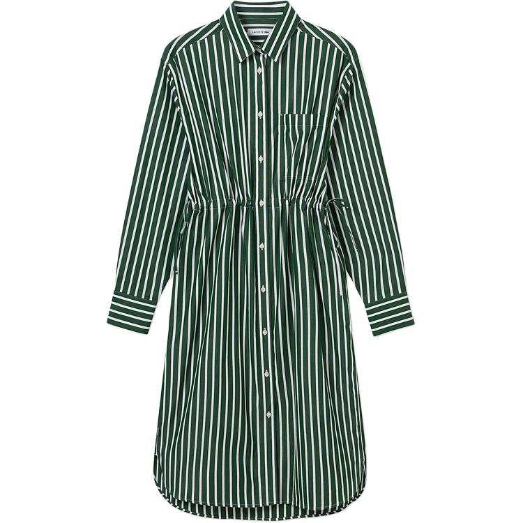 LACOSTE Long Sleeved Dress Women's 291/Jasper Stripes