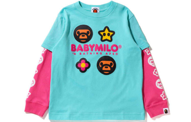 A BATHING APE A BATHING APE T Shirt Spring Fall Kids'