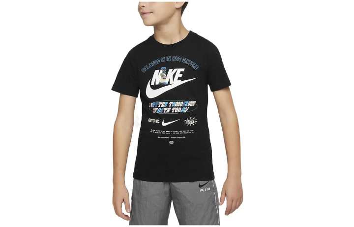 Nike Nike Kids T Shirts Crew Neck Moderate