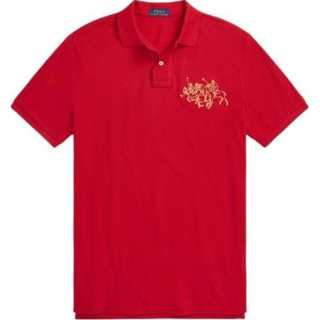 Ralph Lauren Polo Shirt Red Kids'
