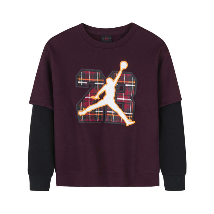 Jordan Jordan Sweatshirt Port Burgundy Teenagers