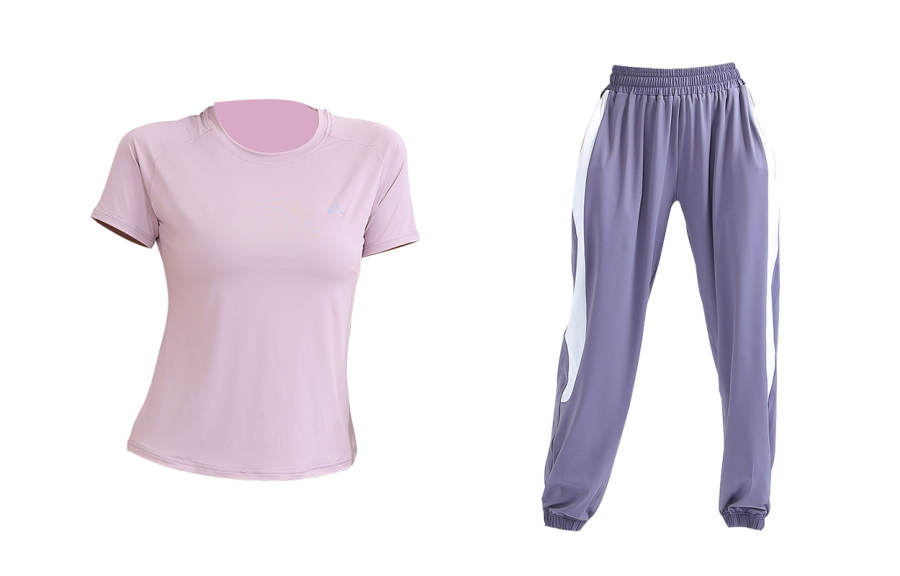 PEAK Fitness Sets Women's Crew Neck Thin