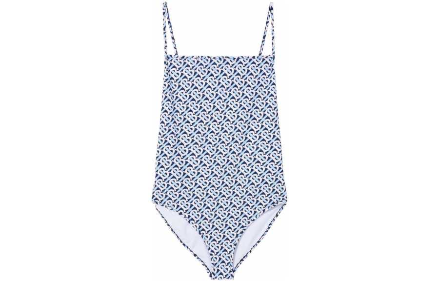 Burberry Women's One-piece Swimsuit Cobalt Blue