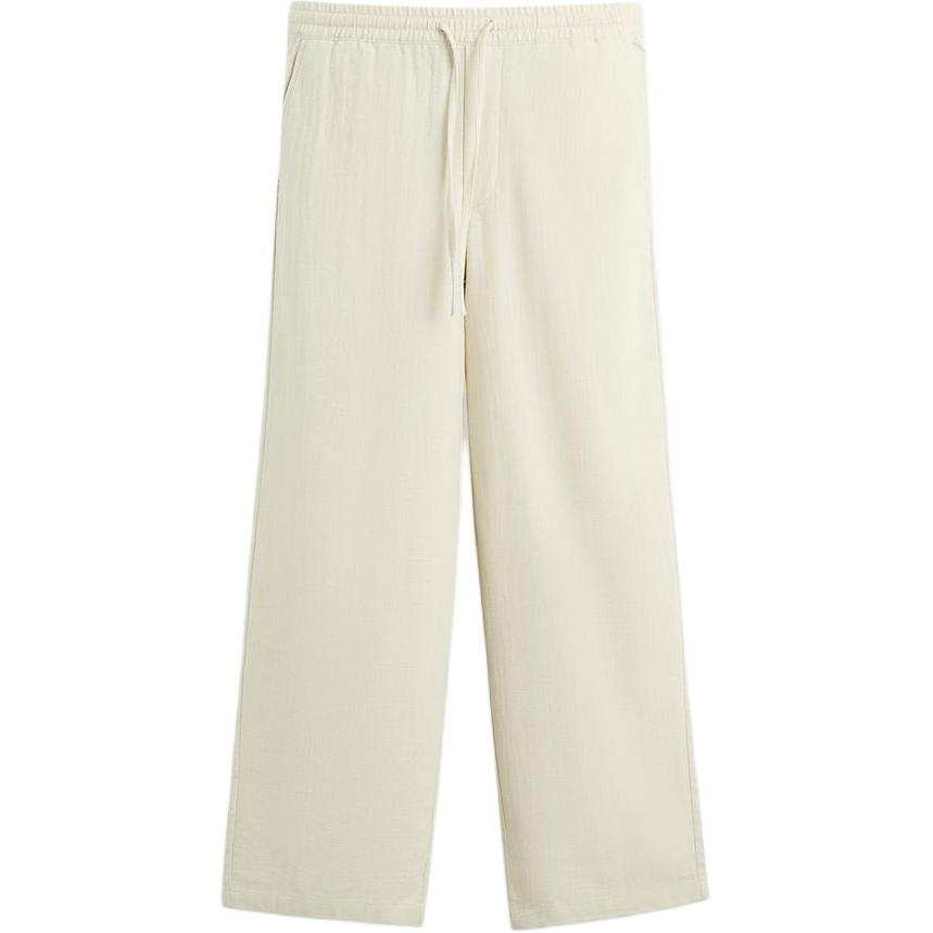 ZARA ZARA Casual Pants Men's Raw White