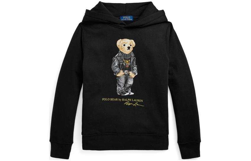 Polo Ralph Lauren Sweatshirt Polo Bear Black Teenagers