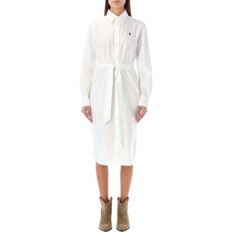 Polo Ralph Lauren Belted Oxford Shirtdress