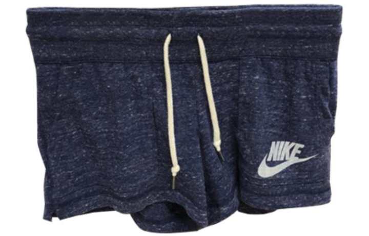 Nike Nike Sports Shorts Women's Blue Moderate Knitted Shorts