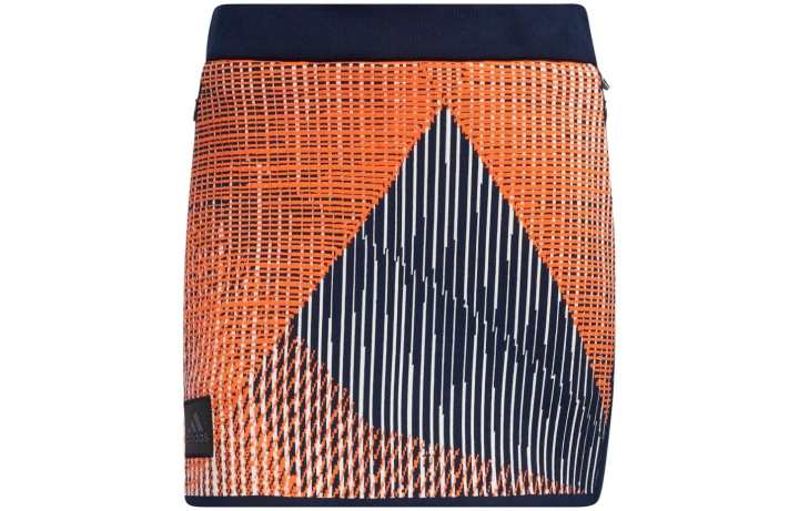 Adidas Adidas Casual Short Skirts Japan Version Women's Orange