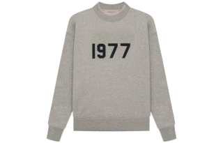 Fear Of God Essentials Sweatshirt 1977 Series Dark Oat Kids'