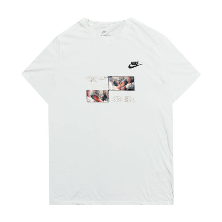 Nike Nike T Shirts Unisex White Crew Neck Moderate Straight Fit