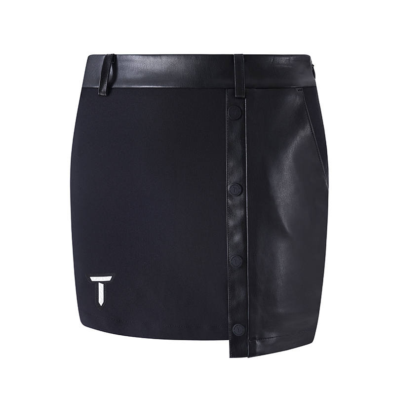 EUROPEAN TOUR Casual Short Skirts Fall Women's Black