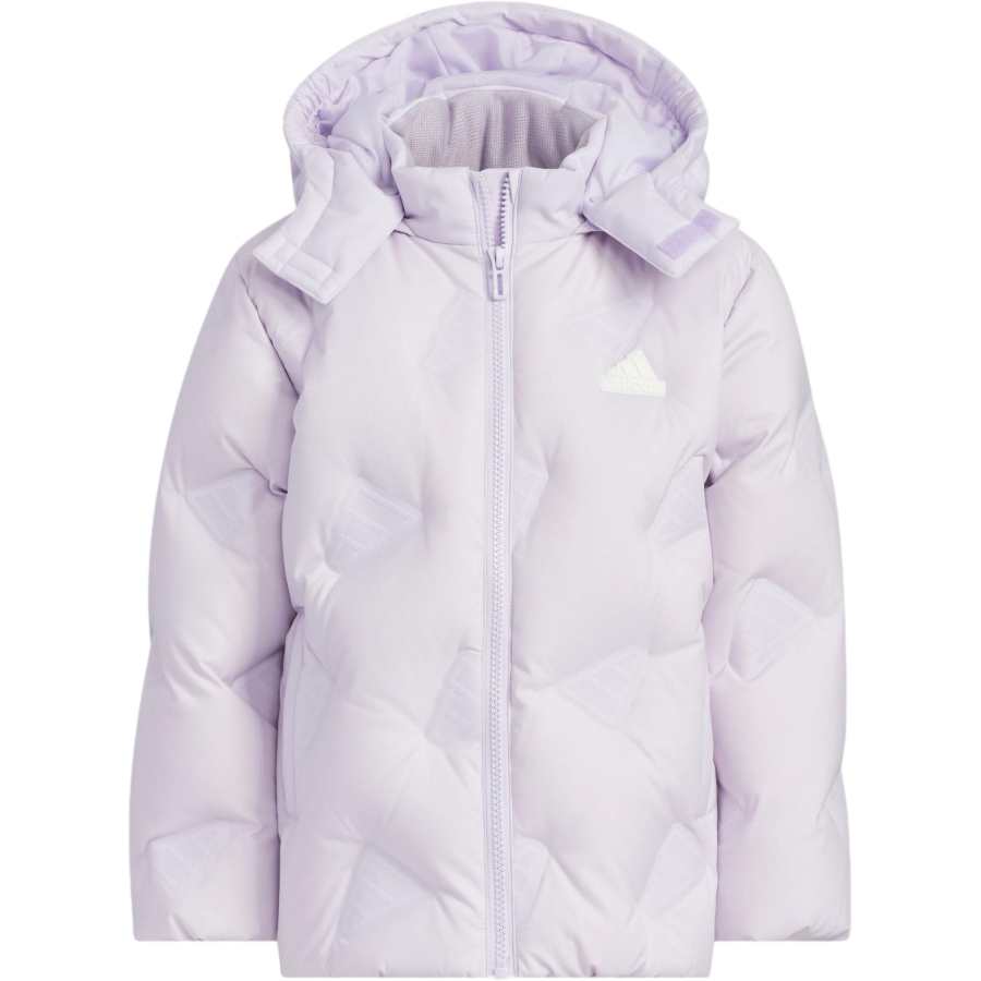Adidas Adidas Padded Jacket Sportswear Light Purple Children Aged 3 7 Years Old