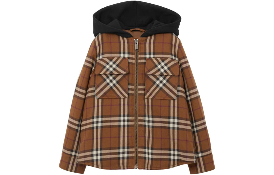 Burberry Kids Jackets Hooded Moderate