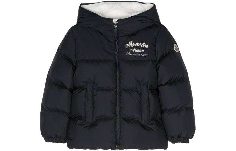 Moncler Padded Jacket Black Infant And Toddler