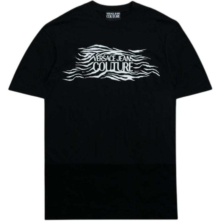 VERSACE JEANS COUTURE SS25 T Shirt Men's Black