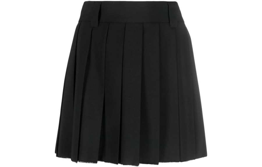 MIU MIU SS22 Casual Short Skirts Women's Black