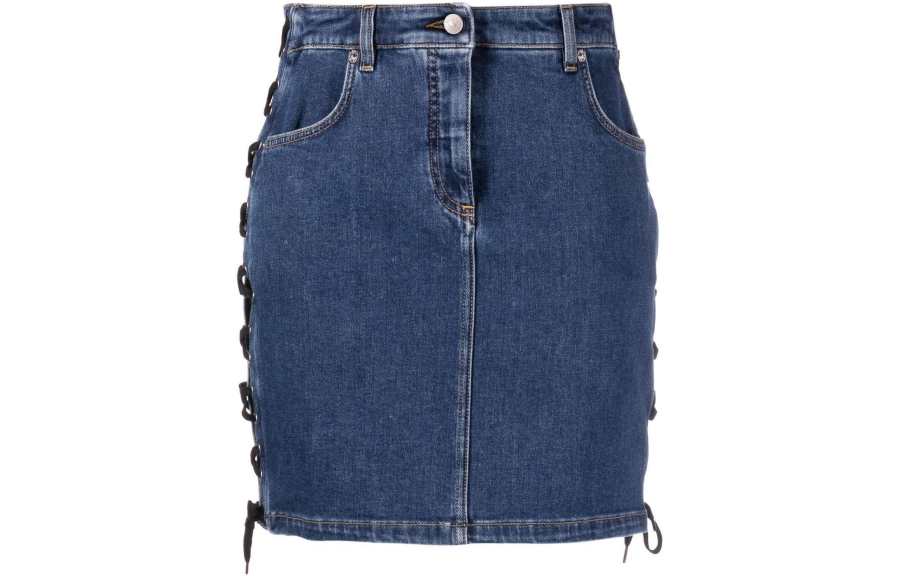 MOSCHINO Denim Short Skirts Women's Blue Short Other
