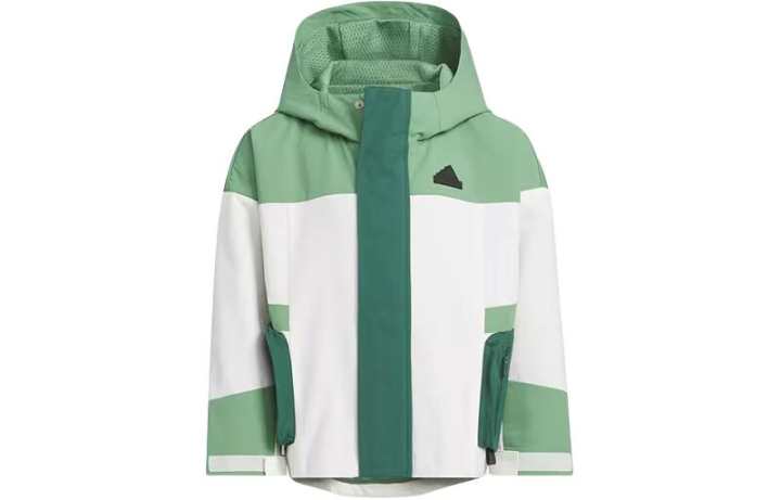 Adidas Adidas Jackets & Coats Green White Kids'