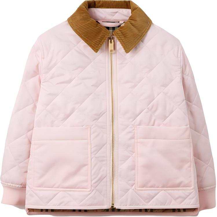 Burberry Jacket SS23 Pink Kids'