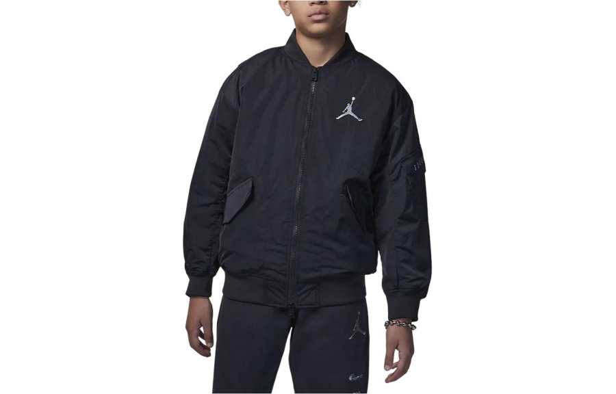 Jordan Jordan Jackets & Coats Chinese New Year Dark Smoke Gray Kids'