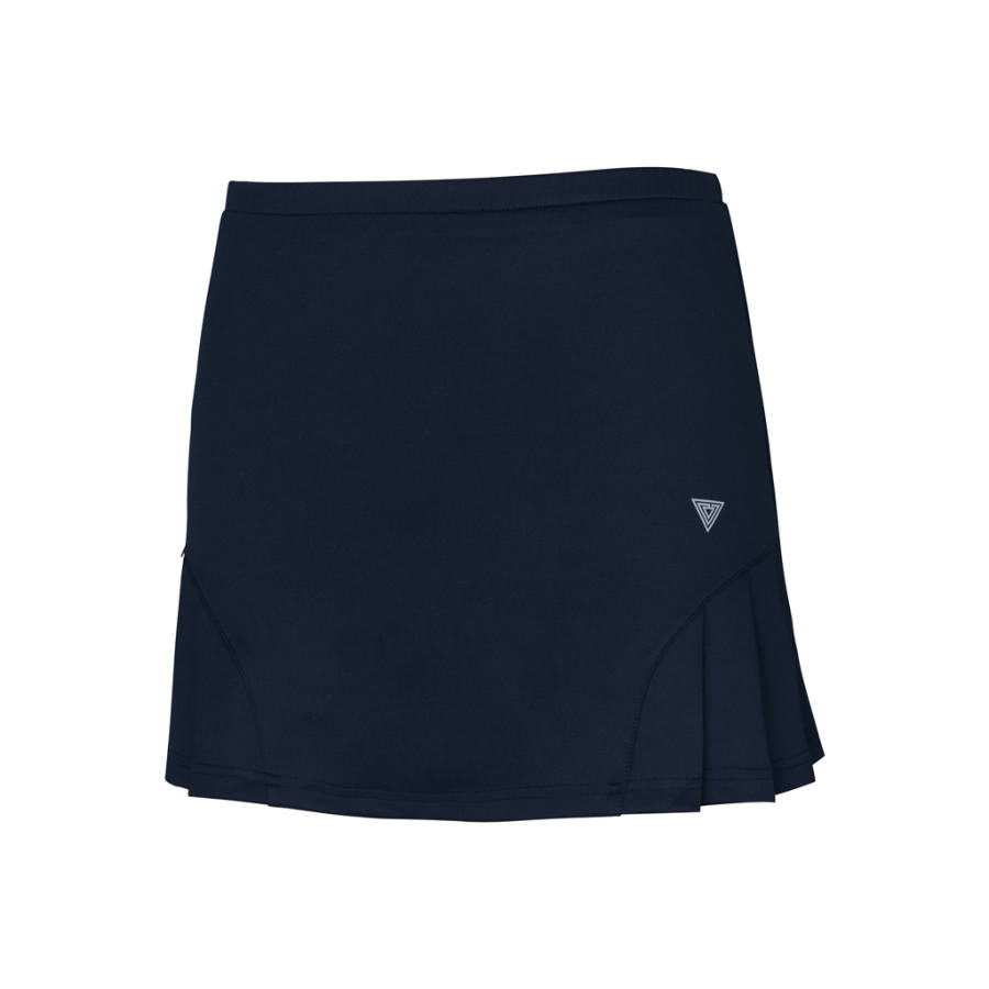 CORALIAN Casual Short Skirts Women's Navy Blue