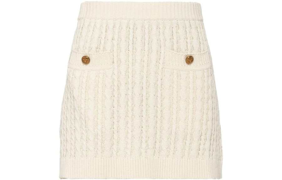 PRADA PRADA Knitted Mini Skirt