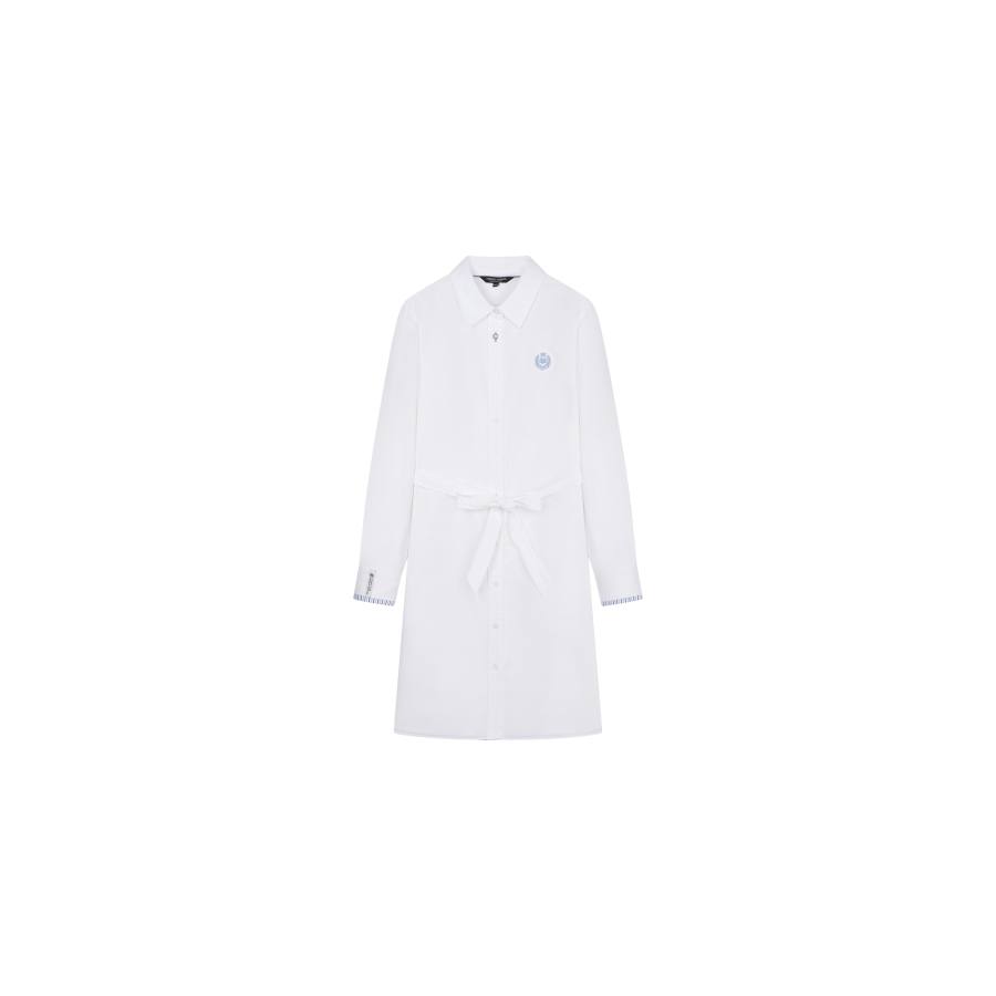 Teenie Weenie Long Sleeved Dress Women's White