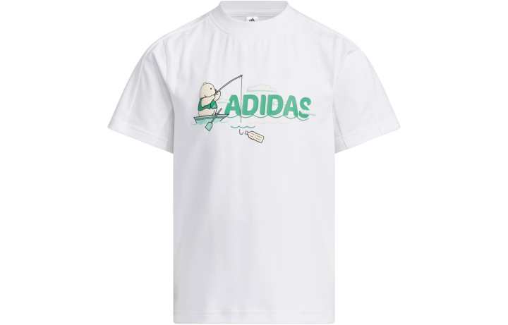 Adidas Adidas Kids T Shirts Crew Neck Moderate
