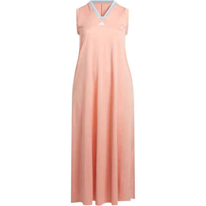 Adidas Adidas Free Shipping With AdiClub Tiro Cut 3 Stripes Soft Mesh Long Dress Plus Size