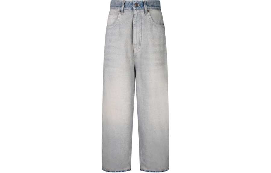 Balenciaga Balenciaga Logo Patch Oversized Jeans