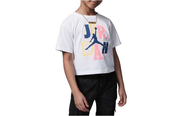 Jordan Jordan Kids T Shirts Crew Neck Moderate