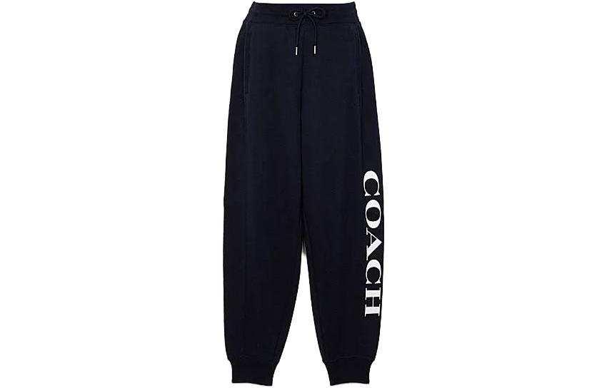 COACH Sports Pants Women's Black